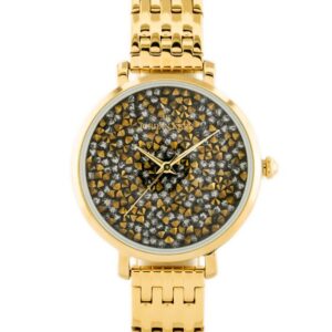 ZEGAREK DAMSKI JORDAN KERR - SS357 (zj926f) gold/graphite