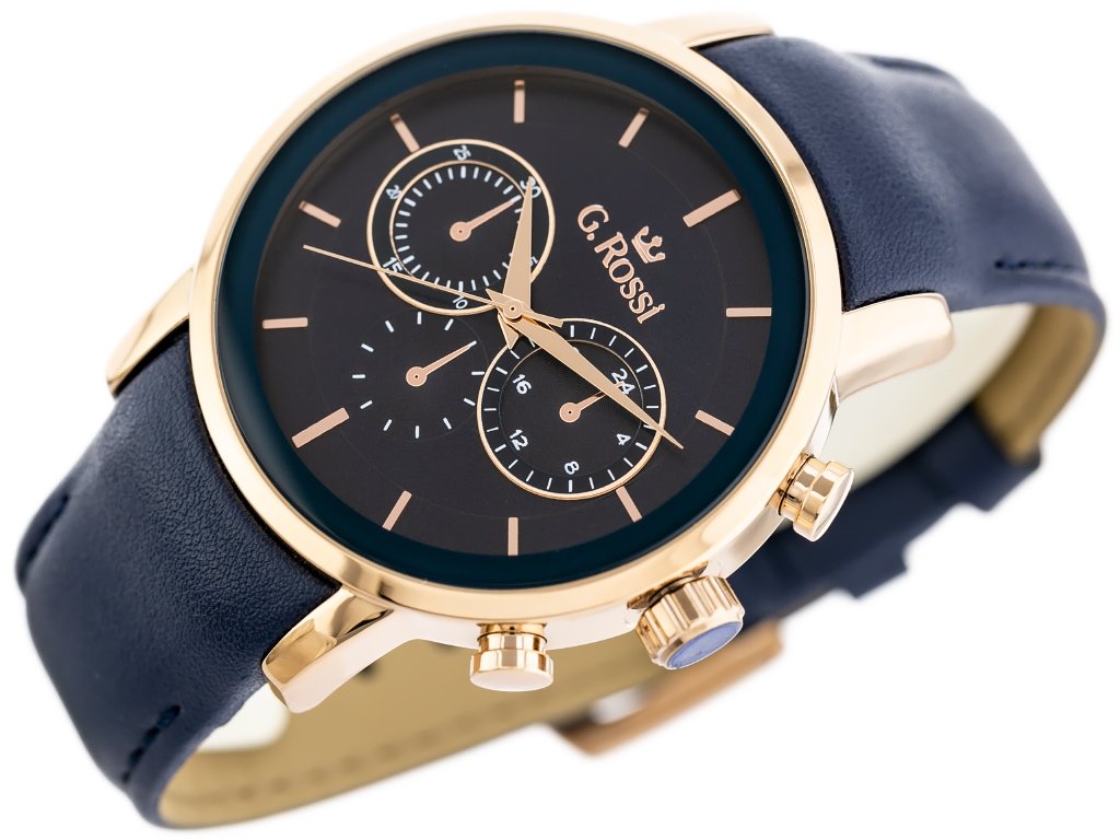 ZEGAREK G. ROSSI - 11946A2-6F3 (zg273e) + BOX - obrazek 2