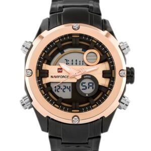 ZEGAREK MĘSKI NAVIFORCE GLOCK - (zn039d) - black/rosegold