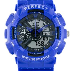 ZEGAREK MĘSKI PERFECT SHOCK (zp219e) - blue