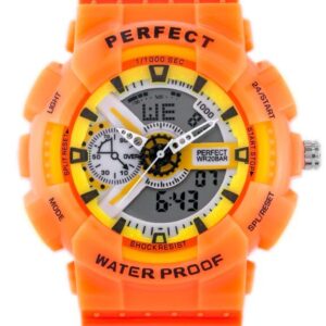 ZEGAREK MĘSKI PERFECT SHOCK (zp219f) - orange