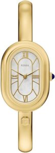 Fossil Sloan ES5444 damski zegarek ze stali nierdzewnej w złotym odcieniu, 25 mm