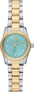 Michael Kors Lexington MK7579 damski dwukolorowy zegarek ze stali nierdzewnej, 26 mm