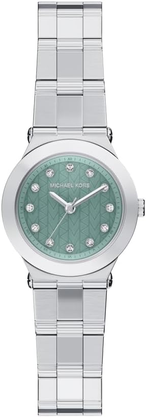 Michael Kors Billie MK7569 damski zegarek ze stali nierdzewnej 26 mm w srebrnym odcieniu,
