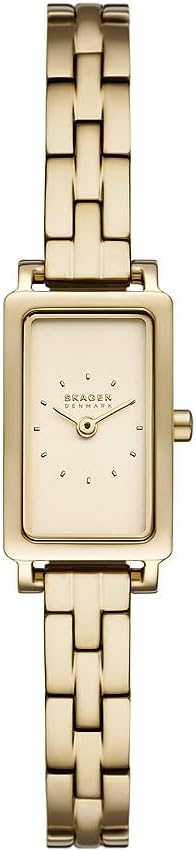 Skagen damski zegarek Hagen, kwarcowy dwukierunkowy mechanizm z paskiem ze stali szlachetnej lub skóry