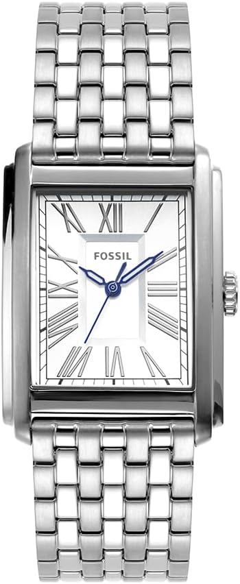 Fossil Carraway męski zegarek, mechanizm kwarcowy, pasek skórzany lub ze stali szlachetnej