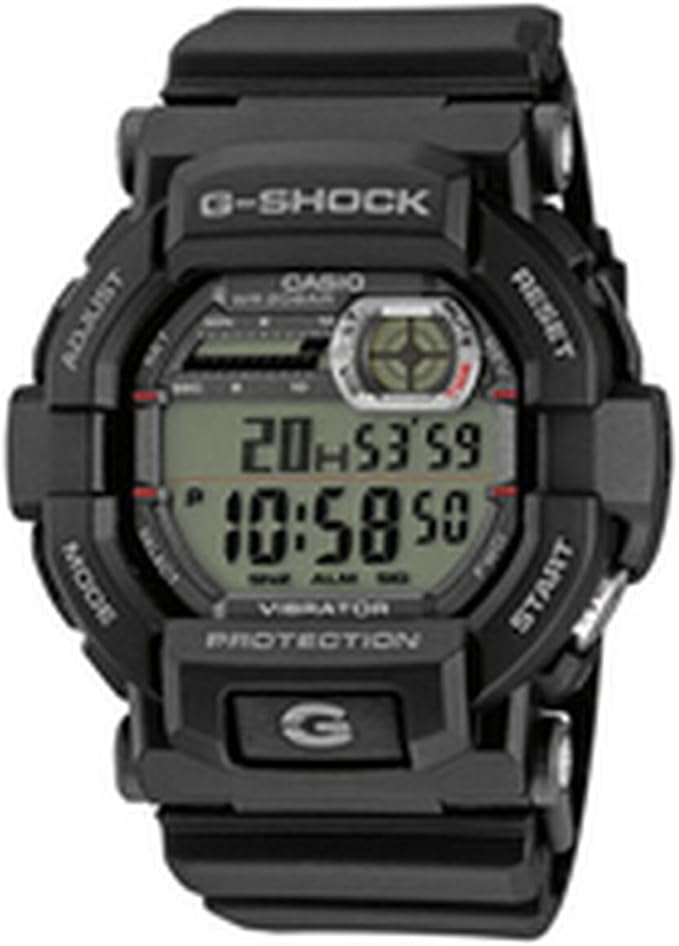 Casio Męski zegarek na rękę XL G-Shock cyfrowy kwarcowy żywica GD-350-1ER, szary, sport