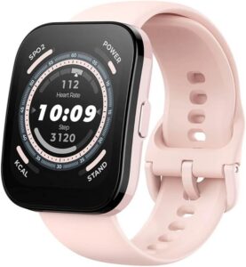 Amazfit Bip 5 46mm smartwatch z tętnem i 120 trybami sportowymi, połączenia Bluetooth, GPS i 4 systemy pozycjonowania satelitarnego