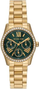 Michael Kors zegarek Lexington dla kobiet, mechanizm kwarcowy z chronografem, pasek ze stali szlachetnej
