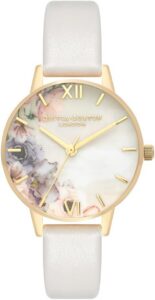 Olivia Burton Damski Ob16Pp45 Zegarek na Rękę, Złoty, Ø 30 mm