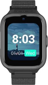 Smartwatch myPhone CareWatch LTE, lokalizacja GPS dla seniorów, technologia Volte i rozmowy wideo, powiadamianie o upadku, przycisk SOS