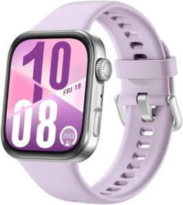 HUAWEI Watch FIT 4 Smartwatch, Sports Fitness Tracker, 5ATM Wasserdicht, Gesundheits-Insights, Bis zu 10 Tage Akku, Kompatibel mit Android & iOS, Lila (55020EYM)
