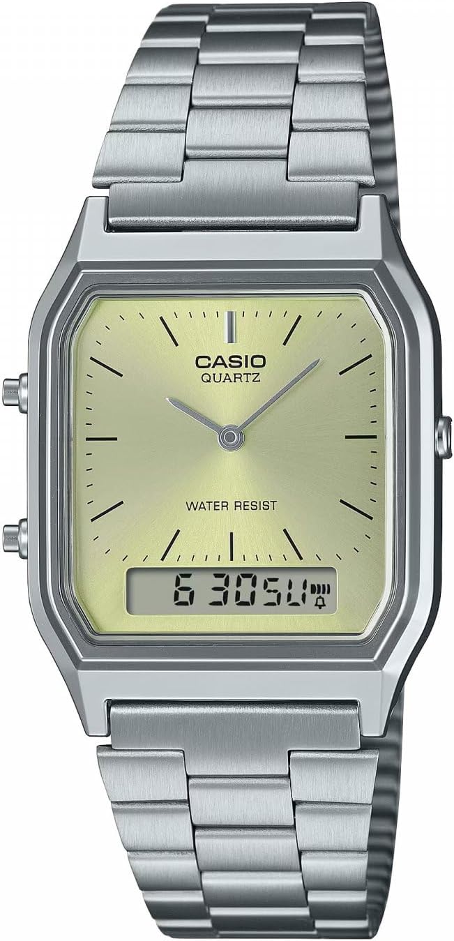 Casio Vintage Watch AQ-230A-9AMQYES Damski zegarek ze stali nierdzewnej