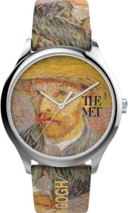 Timex Analogowy zegarek ze skórzanym paskiem The MET