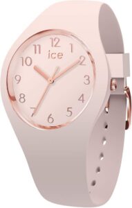 Ice-Watch - ICE glam colour Nude - Różowy zegarek damski z silikonowym paskiem - 015330 (Small)
