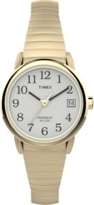 Timex Easy Reader damski 25 mm rozszerzenie pasek data okno kwarcowy zegarek
