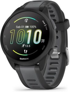 Garmin Forerunner 165 Smartwatch do Biegania GPS AMOLED Czarny