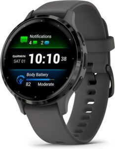 Garmin Venu 3S Smartwatch GPS Wi-Fi Slate/Pebble Gray