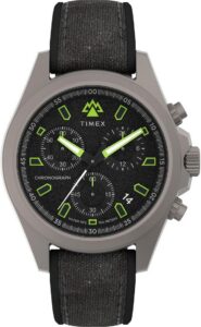 Timex Męski chronograf kwarcowy Watc Field Post Chrono