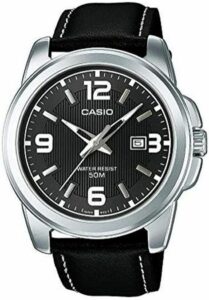 Casio MTP-1314PL-8AVEF Zegarek Męski Kwarcowy, Ø 45 mm, Czarny/Srebrny