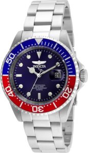 Invicta Pro Diver Męski zegarek kwarcowy ze stali nierdzewnej - 40 mm