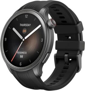 Amazfit Balance Inteligentny Zegarek, AI Fitness Coach Monitor snu i zdrowia z pomiarem składu ciała, GPS, Alexa, połączenia Bluetooth, 14-dniowy czas pracy baterii, 1,6-calowy wyświetlacz AMOLED