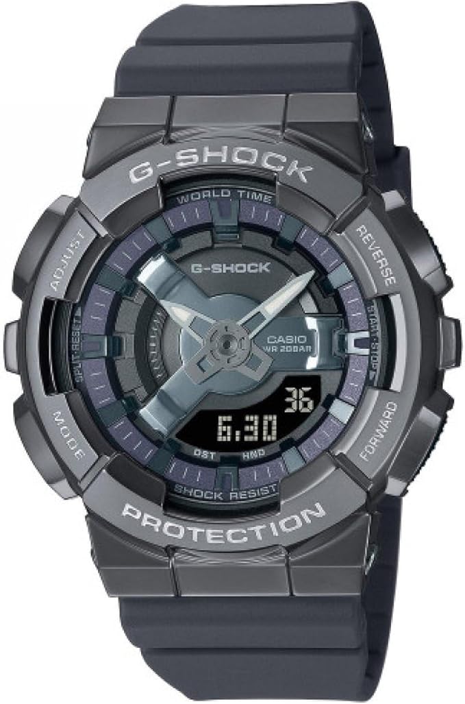 Casio Watch GM-S110B-8AER, szary, Pasek