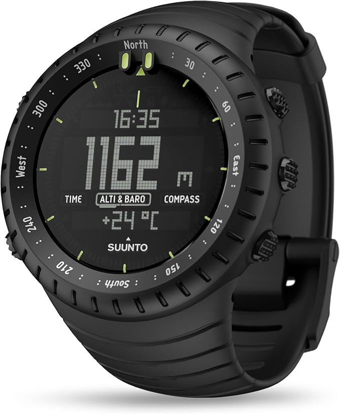 SUUNTO Core Zegarek Terenowy z Wysokościomierzem, Barometrem i Kompasem