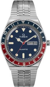 Armbanduhr Timex – Q Reissue, Srebrny, bransoletka