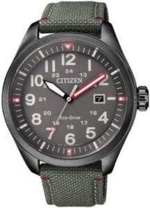 Zegarek męski Citizen z 3 wskazówkami AW5005-39H Nylon