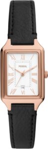Fossil Zegarek damski Solo Time Raquel modny kod ES5310, pasek