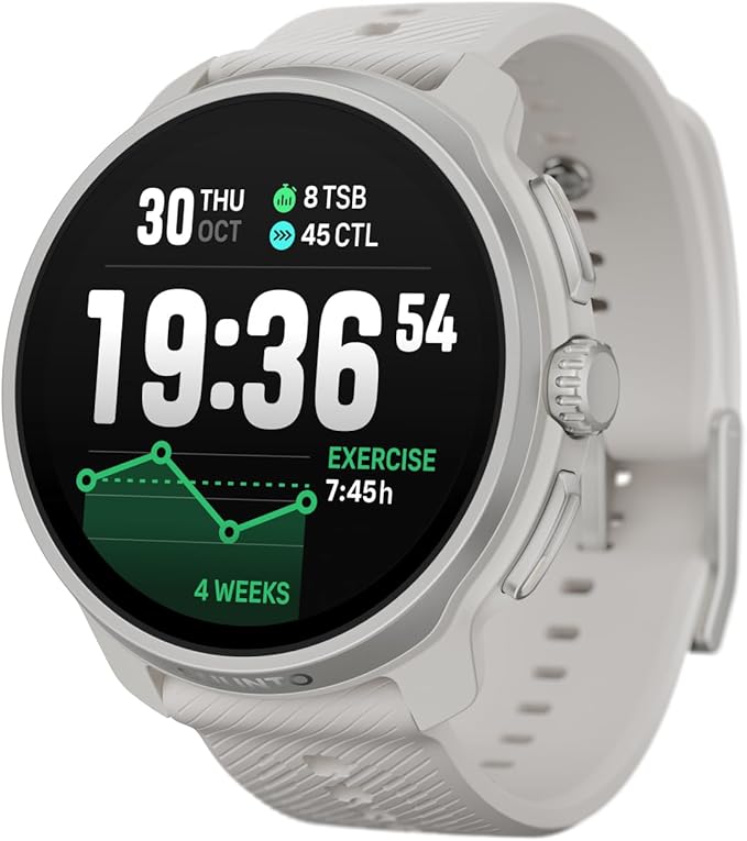 SUUNTO Race 2 Męski i Damski Zegarek Sportowy, GPS do Biegania, Śledzenie Aktywności, Dwupasmowy GNSS z Mapą Offline, Ekran Dotykowy AMOLED, Smartwatch z Monitorowaniem Tętna i Krokami