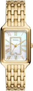 Fossil ES5304 złoty modny zegarek damski