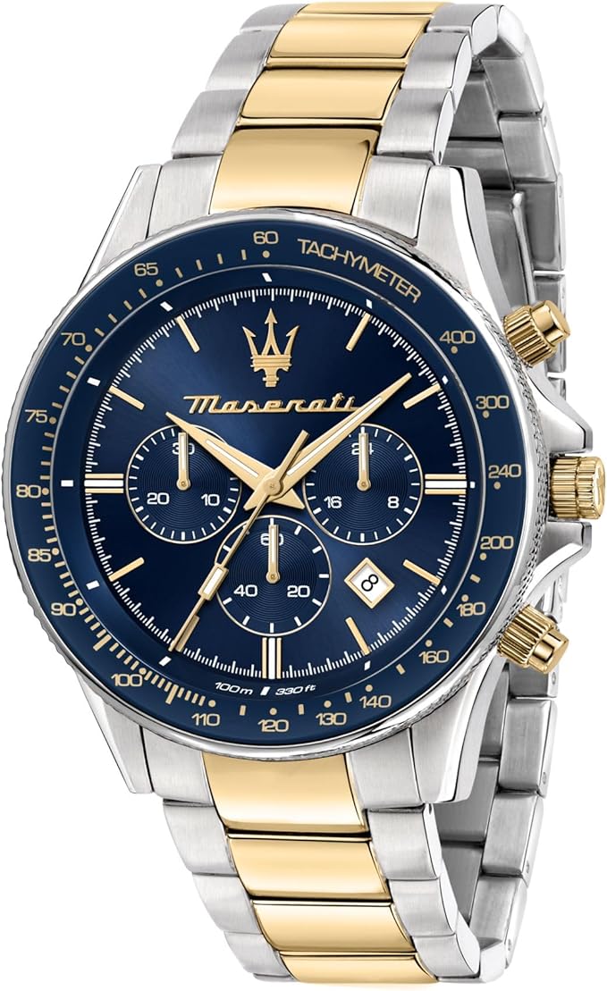 Maserati Mężczyźni Sfida Limited Edition Zegarek, Srebrny, Ø 44 mm
