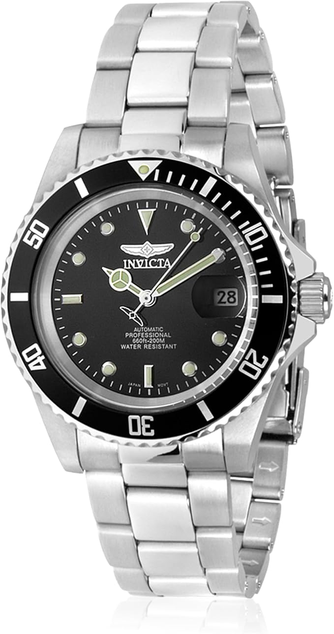 Invicta Pro Diver Męski zegarek kwarcowy ze stali nierdzewnej - 40 mm