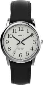 Timex Men's Easy Reader 35mm Date Window Leather Strap Watch