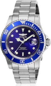 Invicta Pro Diver Męski zegarek kwarcowy ze stali nierdzewnej - 40 mm