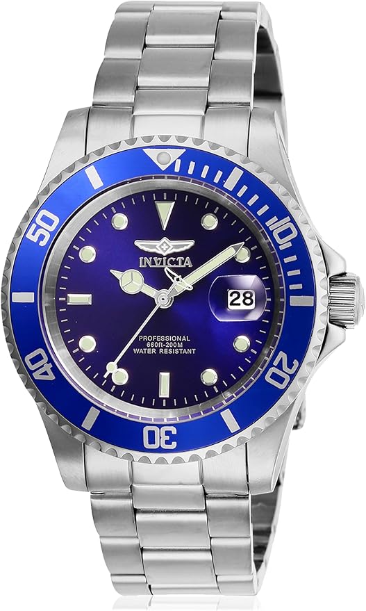 Invicta Pro Diver Męski zegarek kwarcowy ze stali nierdzewnej - 40 mm