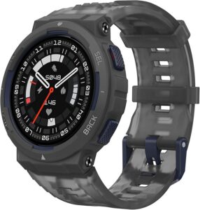 Amazfit Uniseks Active Edge W2212EU2N Smartwatch, Midnight Pulse, 1,75"