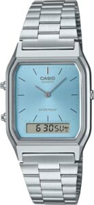 Casio Vintage Watch AQ-230A-2A1MQYES Damski zegarek ze stali nierdzewnej