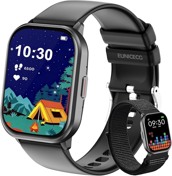 Smartwatch dla Dzieci - Krokomierz Śledzenie Tętna Śledzenie Snu 100+ Trybów ćwiczeń Budzik Kalkulator Gry Urodziny Prezenty - Zegarek Fitness Smartwatch Kids Smart Watch Chłopców Dziewcząt