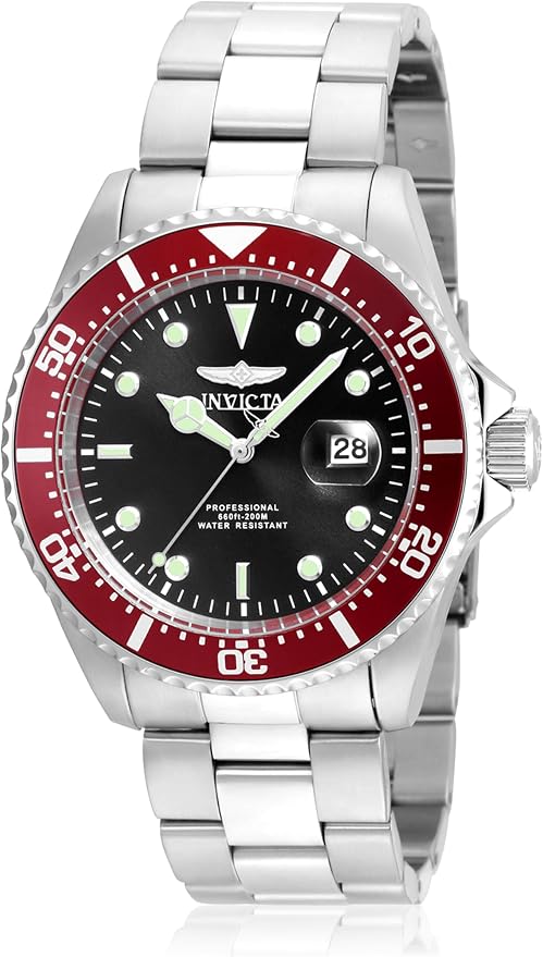 Invicta Pro Diver Męski zegarek kwarcowy ze stali nierdzewnej - 43 mm