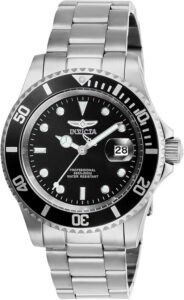 Invicta Pro Diver Męski zegarek kwarcowy ze stali nierdzewnej - 40 mm