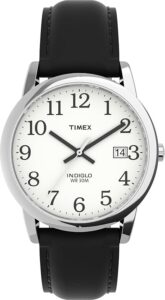 Timex Men's Easy Reader 35mm Date Window Leather Strap Watch