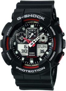 Casio G-Shock Analogowo-cyfrowy zegarek męski na rękę GA-100