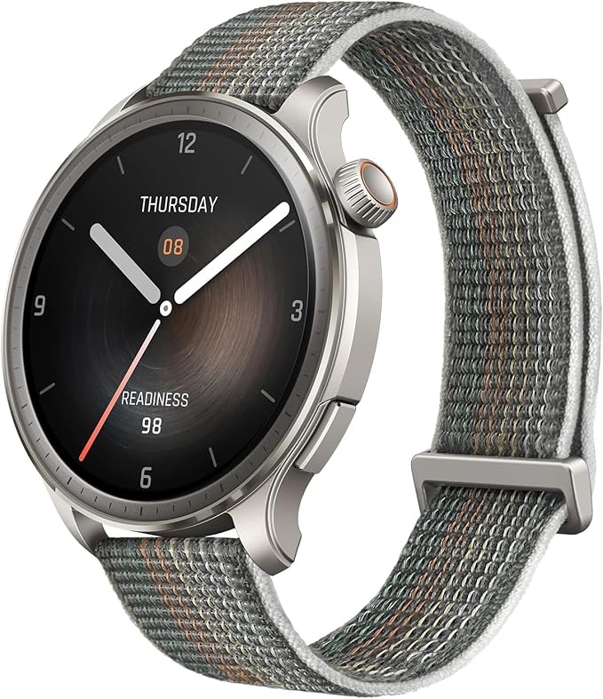 Amazfit Balance Inteligentny Zegarek, AI Fitness Coach Monitor snu i zdrowia z pomiarem składu ciała, GPS, Alexa, połączenia Bluetooth, 14-dniowy czas pracy baterii, 1,6-calowy wyświetlacz AMOLED