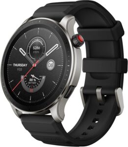 Amazfit A2166 GTR 4 - Smartwatch Czarny, jeden rozmiar