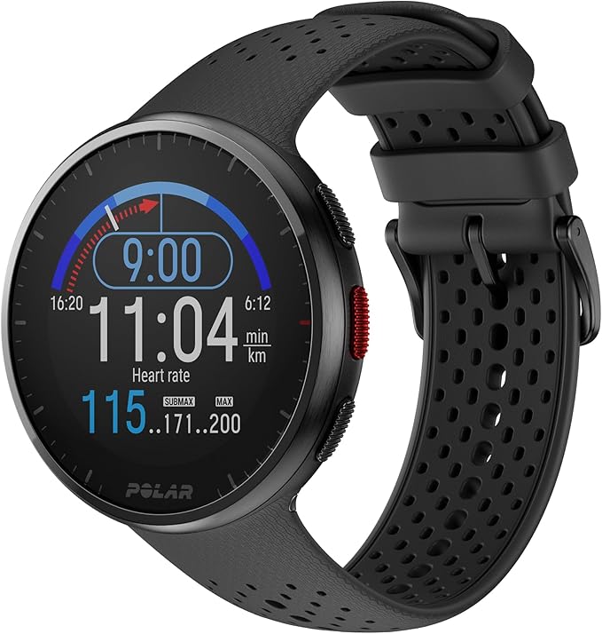 Polar Pacer Pro – Zaawansowany Zegarek Sportowy z GPS - Pomiar Tętna z Nadgarstka, dla kobiet i mężczyzn, Do biegania Treningów, Obserwacja snu Aktywności