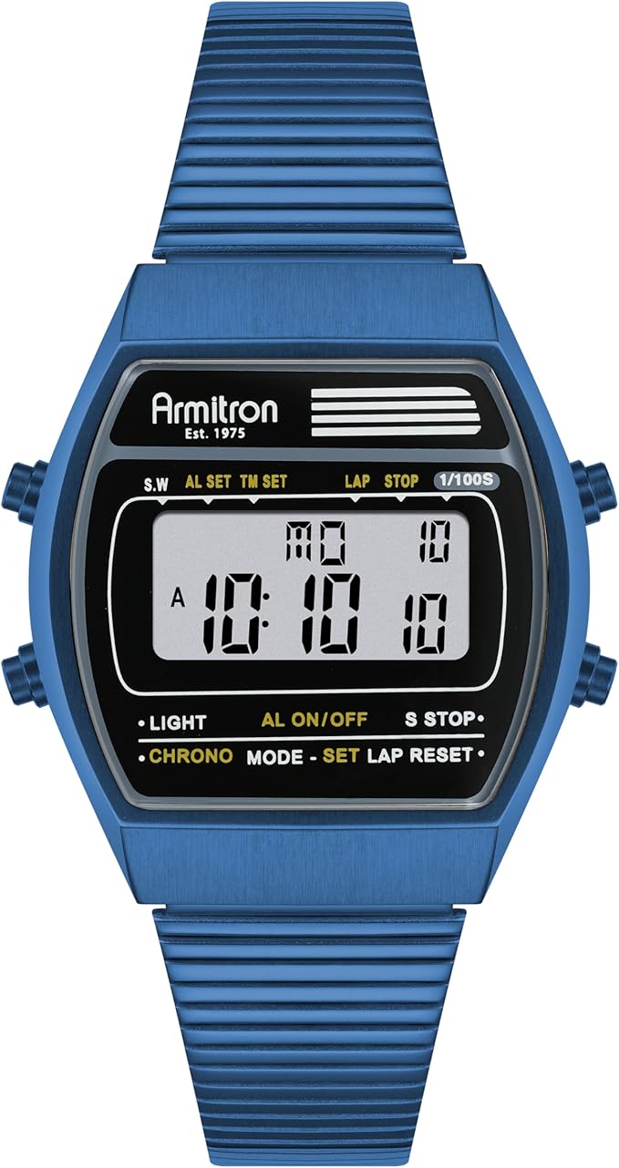 Armitron Sportowy zegarek sportowy 086702703739, NIEBIESKI