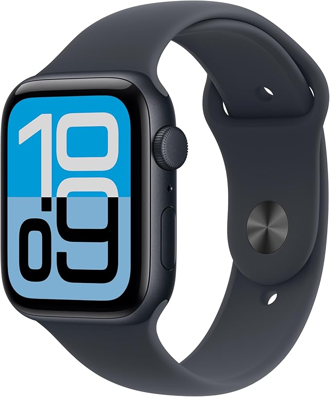 Apple Watch SE 3 GPS 40 mm Smartwatch, koperta z aluminium kolor Północ i Pasek sportowy w kolorze Północ - S/M. Monitor fitness i snu, monitor pracy serca